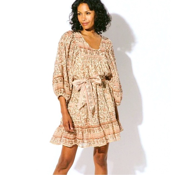 Cleobella Dresses & Skirts - CLEOBELLA Vivian Organic Cotton Women's Mini Dress Boho New Large